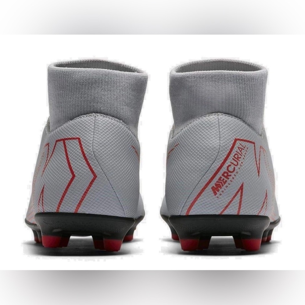 Nike Superfly 6 Club FG/MG Soccer Cleats Men’s 11 EU45 Wolf Grey Crimson